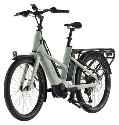 Vélo Cargo Longtail Électrique Cube Longtail Hybrid 800 Shimano Cues 11V 800 Wh 26'' Vert Pea 2026