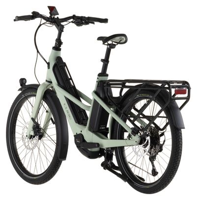 Vélo Cargo Longtail Électrique Cube Longtail Hybrid 800 Shimano Cues 11V 800 Wh 26'' Vert Pea 2026