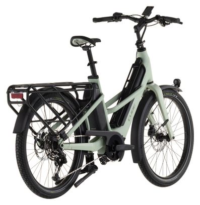 Vélo Cargo Longtail Électrique Cube Longtail Hybrid 800 Shimano Cues 11V 800 Wh 26'' Vert Pea 2026