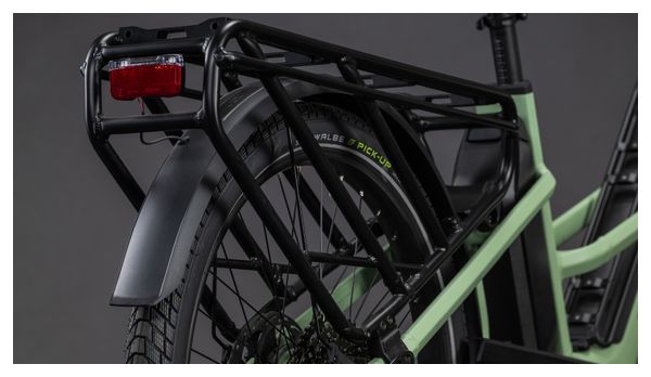Vélo Cargo Longtail Électrique Cube Longtail Hybrid 800 Shimano Cues 11V 800 Wh 26'' Vert Pea 2026