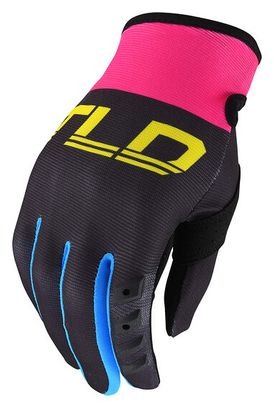 Troy Lee Designs GP Damen-Handschuhe Schwarz/Gelb