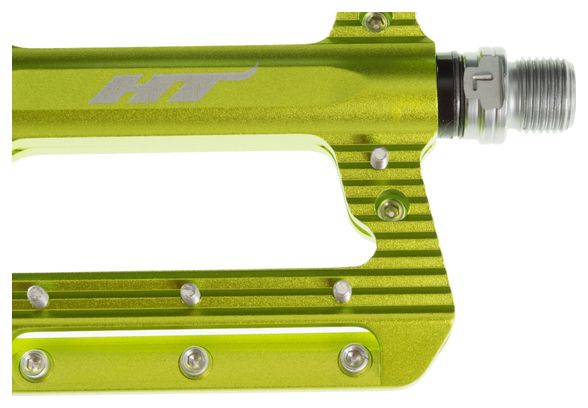 Pedales planos HT NANO SERIES ANS01 Verde