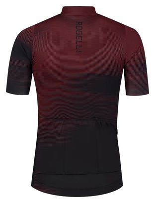 Maillot Manches Courtes Velo Rogelli Glitch - Homme