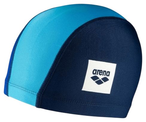 Gorro de baño Arena Unix II azul para niños de 6 a 12 años