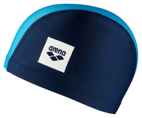 Gorro de baño Arena Unix II azul para niños de 6 a 12 años