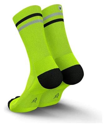I calzini da corsa Incylence High-Viz V1 giallo fluorescente