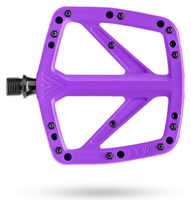 Coppia di pedali piatti PNW Range Composite Violet Fruit Snack