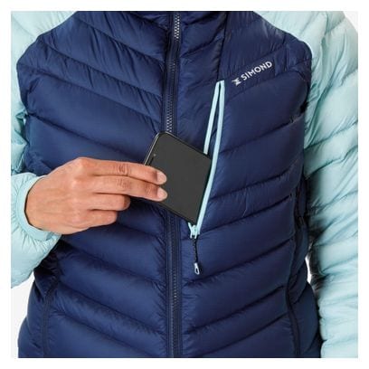 Simond Women's Mountaineering Down Jacket -12°C Blue