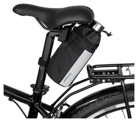 Sacoche isotherme pour bouteille d'eau pour vélo 1L noir