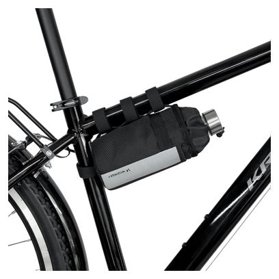 Sacoche isotherme pour bouteille d'eau pour vélo 1L noir
