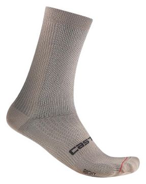 Castelli Espresso 18 Beige Socks