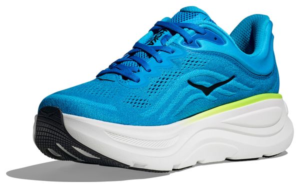 Zapatillas de running Hoka Bondi 9 azul/verde para hombre