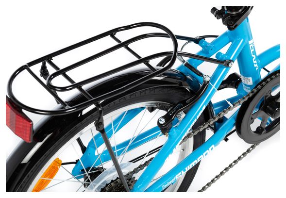Moma Bikes Bicicleta Plegable Urbana SHIMANO FIRST CLASS 20' Alu, 6V. Sillin Confort 