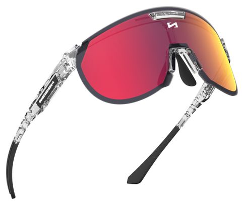 Lunettes Aerotrail Cristal Brillant / Miroir Rouge Scicon Sports