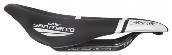 Selle San Marco Shortfit OpenFit Carbon Noir Blanc