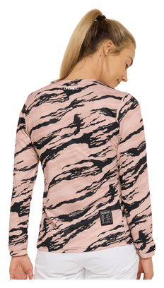 Women's Dharco Gravity Ambush Brown/Black Long Sleeve Jersey