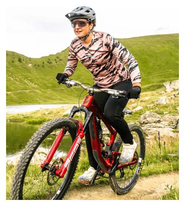 Women's Dharco Gravity Ambush Brown/Black Long Sleeve Jersey