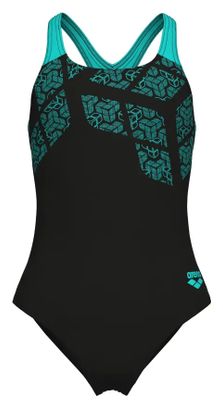 Bañador Arena Kikko negro para niña