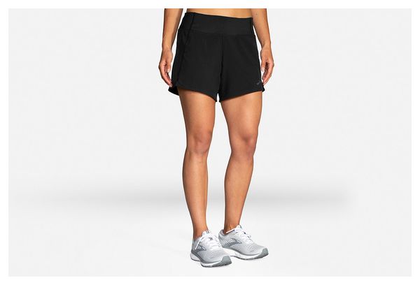 Brooks Chaser 5 &#39;&#39; Short Schwarz Damen