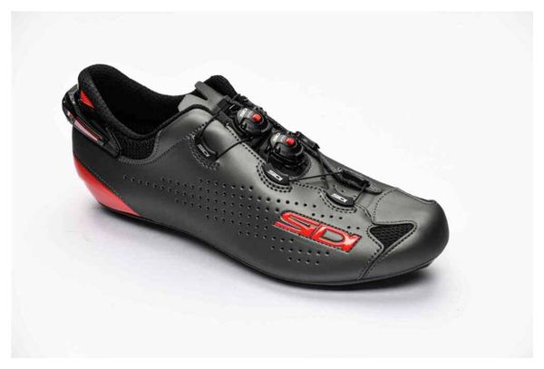 Chaussures Route Sidi Shot 2 Limited Edition Anthracite / Rouge