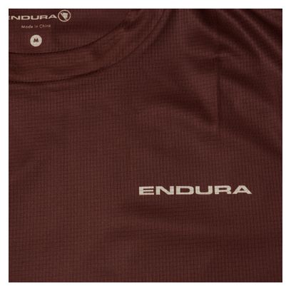Endura SingleTrack Core II Funktions-T-Shirt Braun/Violett Herren