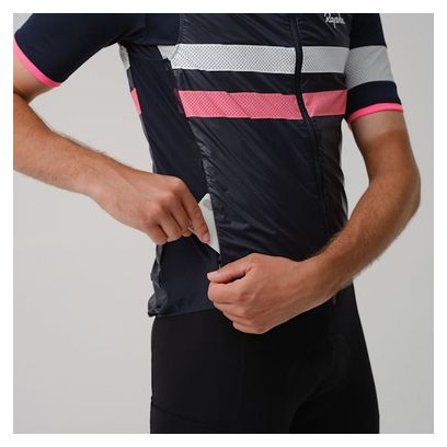 Rapha Brevet Mouwloos Vest Navy/Roze