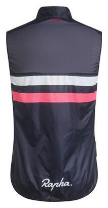 Rapha Brevet Mouwloos Vest Navy/Roze