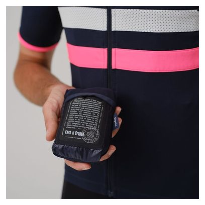 Rapha Brevet Mouwloos Vest Navy/Roze