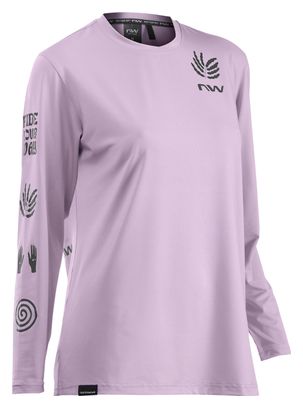 Northwave Xtrail Purple Dames Trui met lange mouwen
