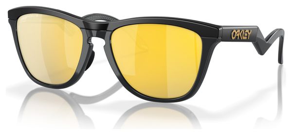 Oakley Frogskins Hybrid Mat Zwart/Prizm 24k Polariserende Bril/Ref: OO9289-0655