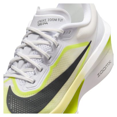 Chaussures Running Nike Zoom Fly 6 Jaune/Blanc Homme
