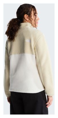 The North Face Yumiori fleece met volledige ritssluiting, wit/beige, dames