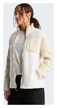 The North Face Yumiori fleece met volledige ritssluiting, wit/beige, dames