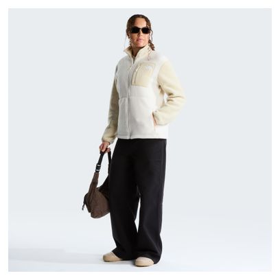 The North Face Yumiori fleece met volledige ritssluiting, wit/beige, dames