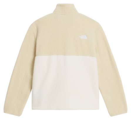 The North Face Yumiori fleece met volledige ritssluiting, wit/beige, dames