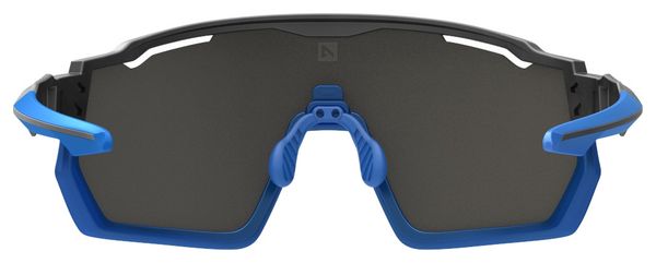 AZR Pro Race RX Matte Black Blue Goggles / Blue Lens + Clear Lens