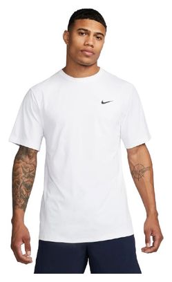 Men's Nike Dri-Fit UV Hyverse White short sleeve jersey