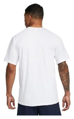 Men's Nike Dri-Fit UV Hyverse White short sleeve jersey