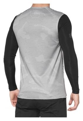 Camiseta sin mangas 100% R-Core Concept Gris / Negro