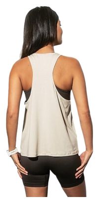 Women's Circle Get Comfy Beige Tank Top 