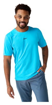 Camiseta de manga corta Brooks High Point 2.0 azul para hombre