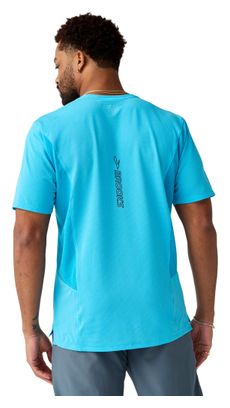 Camiseta de manga corta Brooks High Point 2.0 azul para hombre
