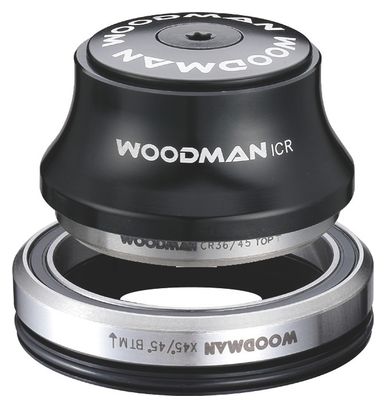 WOODMAN Haedset Integrated Tapered ICR 1-1/8'' 1.5'' K XS SPG Comp 20 Noir avec Réducteur
