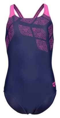 Maillot de Bain Arena Kikko Bleu/Rose Fille