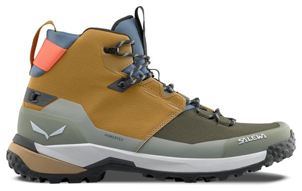 Scarpe da trekking Salewa Puez 2 Mid Powertex Grigio/Marrone Uomo