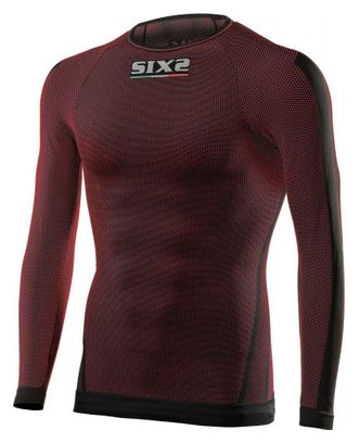 Sixs TS2 Langarm Unterhemd Rot