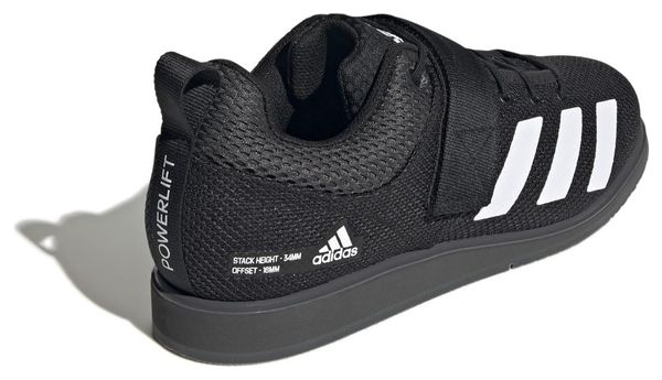 adidas running Powerlift 5 Training Shoes Black White Unisex