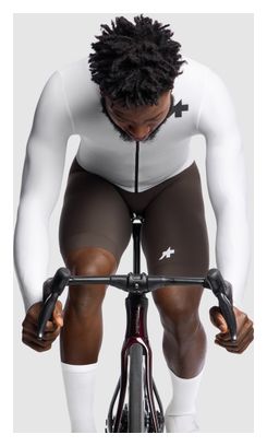 Assos Mille GT S11 EVO herenfietsshirt met lange mouwen, wit