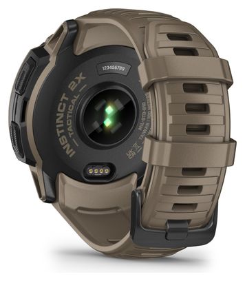 Montre GPS Garmin Instinct 2X Solar - Tactical Edition Beige Coyotte