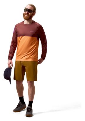 Warten Bild – Langarmtrikot Endura Core Printed Orange Herren